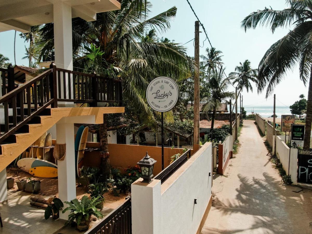 Lucky'S Surf Camp Bed & Breakfast Weligama Exterior foto