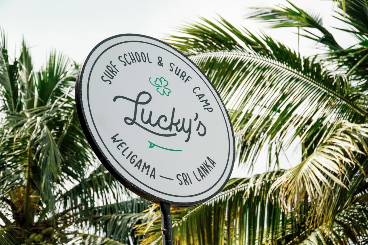Lucky'S Surf Camp Bed & Breakfast Weligama Exterior foto